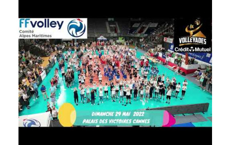 Clapping clôture des Volleyades 2022 Cannes