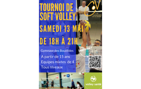 TOURNOI DE SOFT VOLLEY